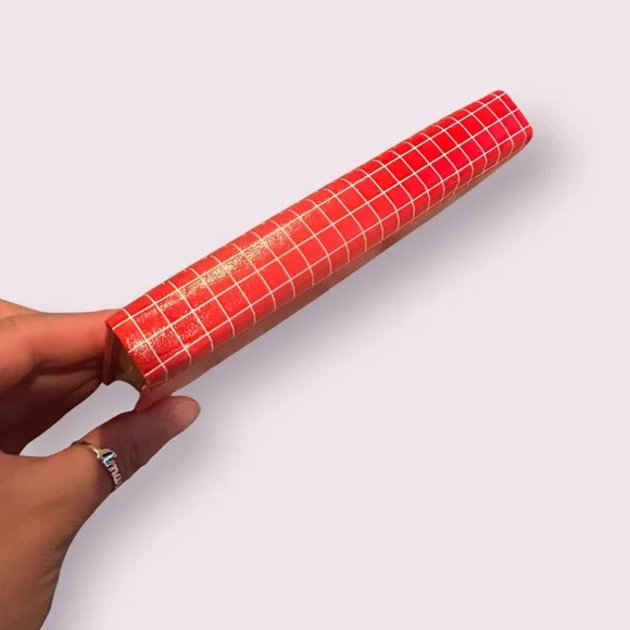 Vintage Made In Italy Red Plaid Scotty Dog Locked Daily Journal Diary - Picture 14 of 14